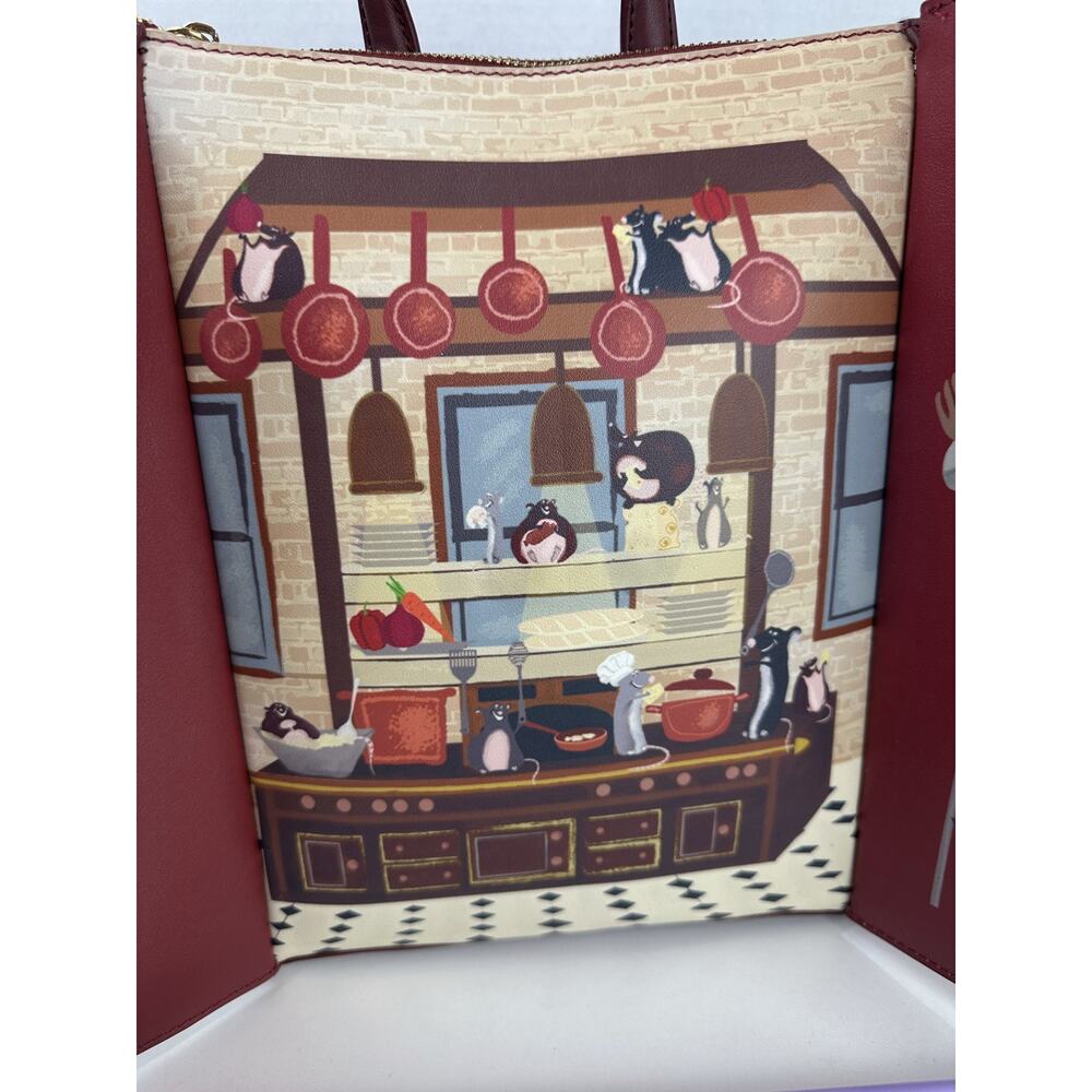 Our Universe Disney Pixar Ratatouille Kitchen Doors Mini Backpack BoxLunch - Picture 14 of 16